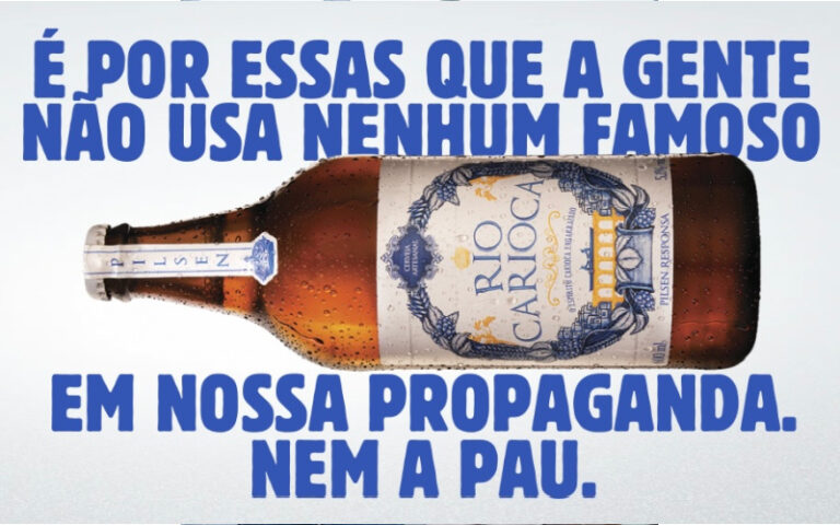 Cerveja Rio Carioca tem nova campanha