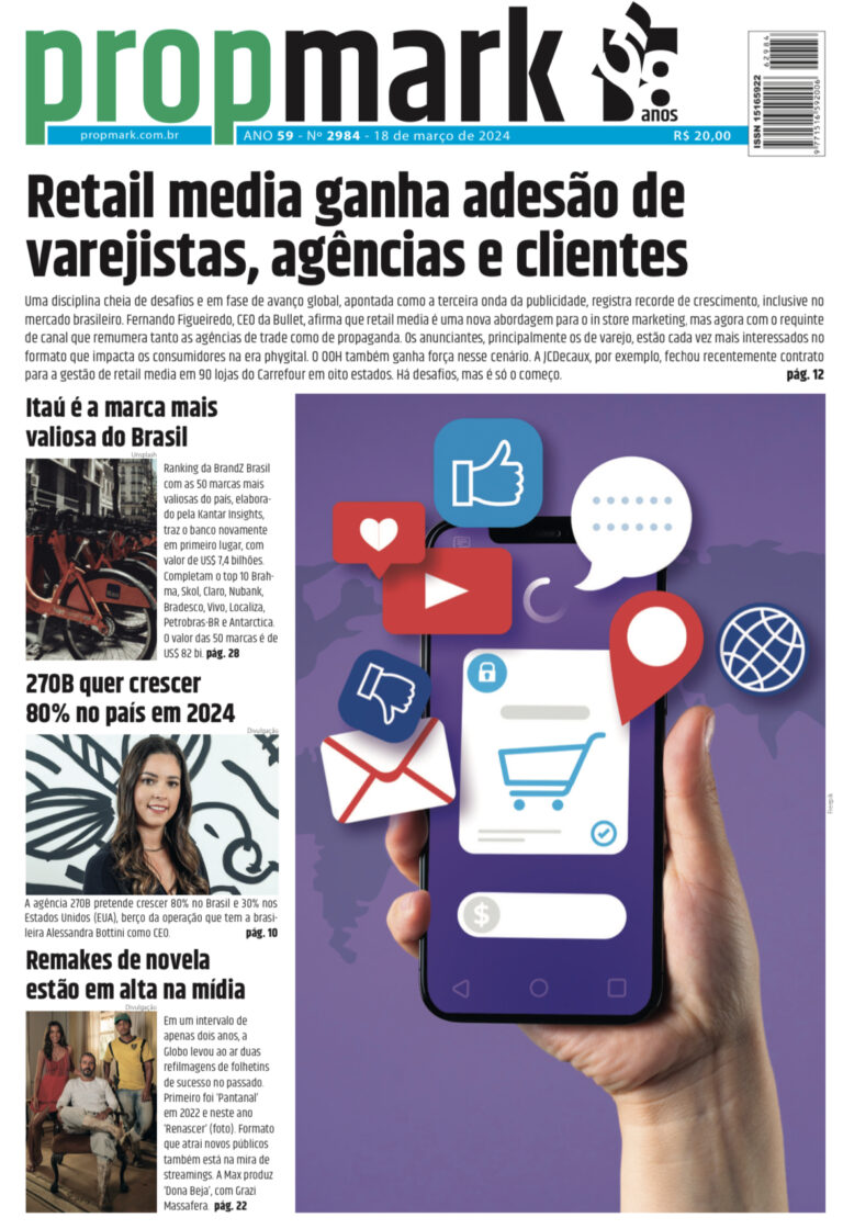 Propmark: Retail media ganha adesão de varejistas, agências e clientes