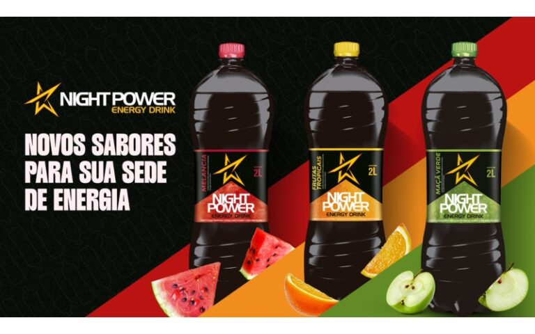 Minalba Brasil anuncia novos sabores do energético Night Power