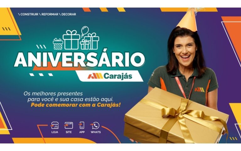 Carajás Home Center lança campanha de aniversário