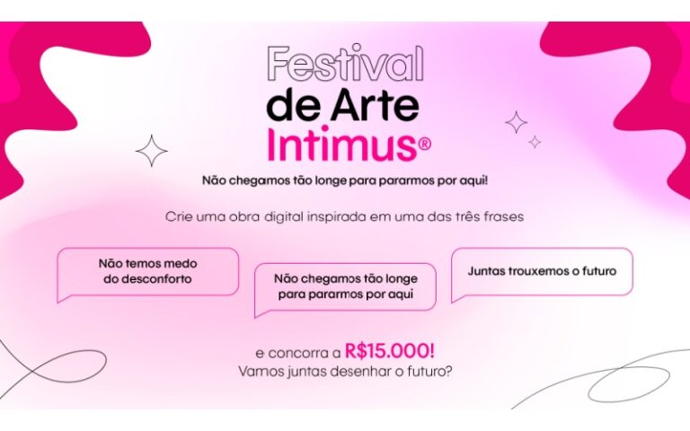 Intimus®premia artistas em novo festival de arte