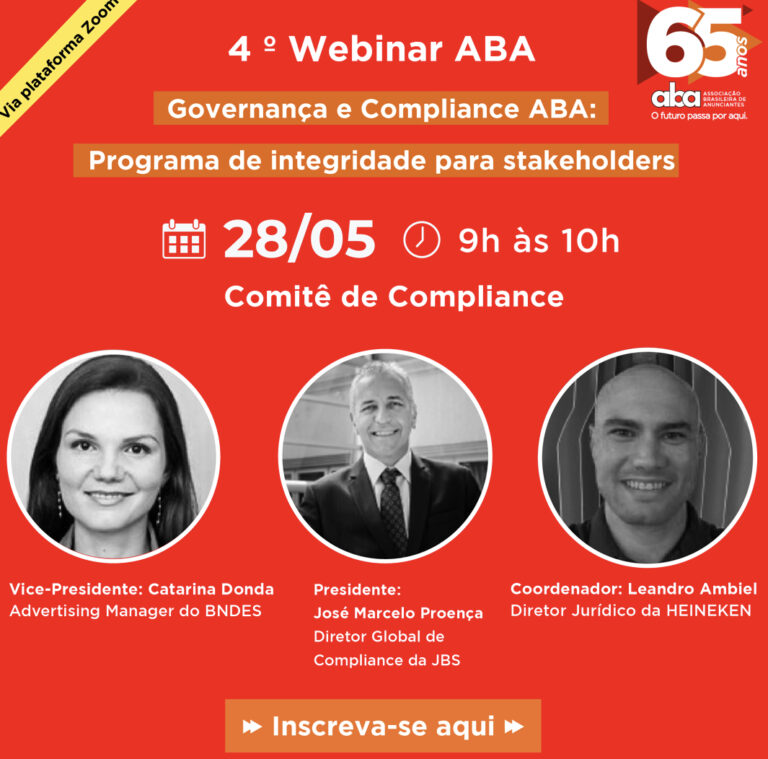 3 º Webinar ABA | Governança e Compliance ABA