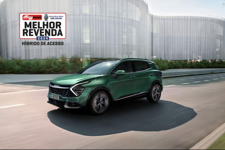 Kia Sportage é eleito “Melhor Revenda 2024” pela Revista Quatro Rodas