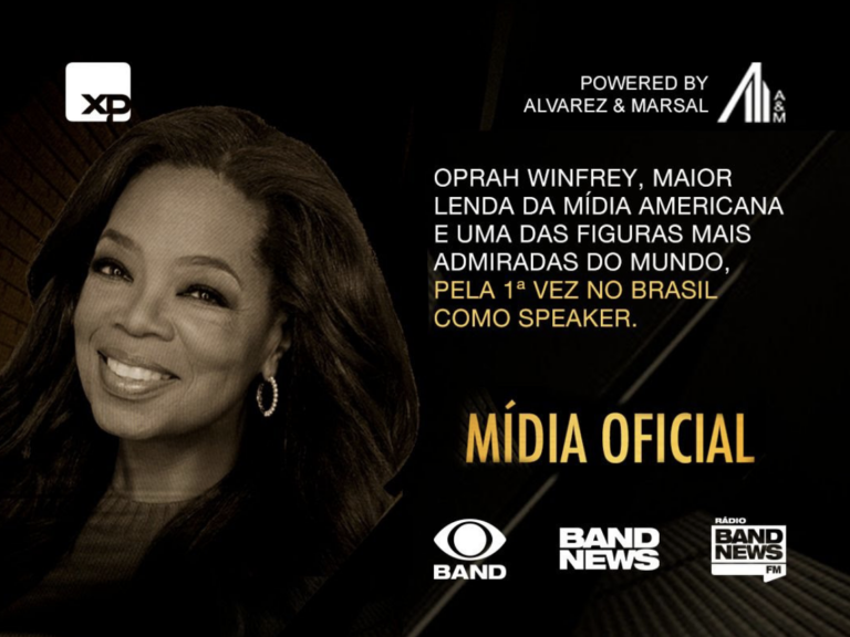 Band fecha parceria com Legends in Town no Brasil com Oprah