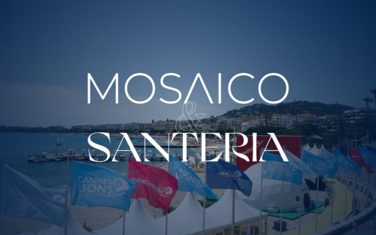 Mosaico e Santeria promoverão ativação durante o Cannes Lions