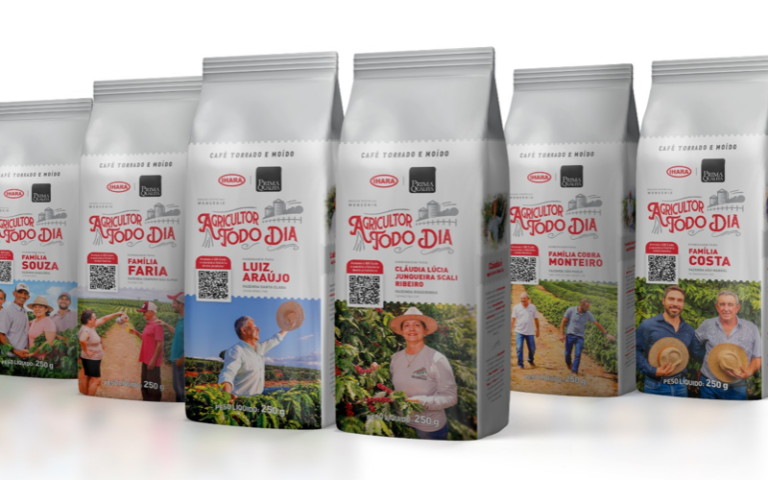 Embalagem especial de café traz histórias de famílias cafeicultoras