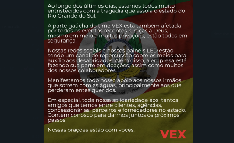 Carta Aberta VEX