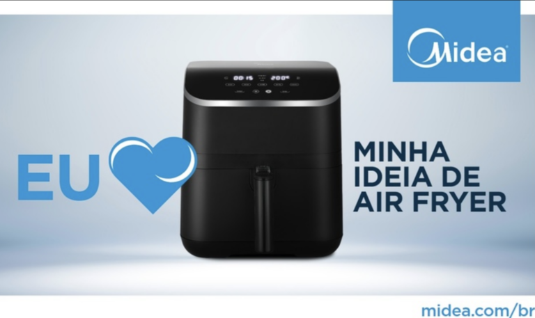 Midea Lança a Campanha “Eu Amo Minha Ideia de Air Fryer”