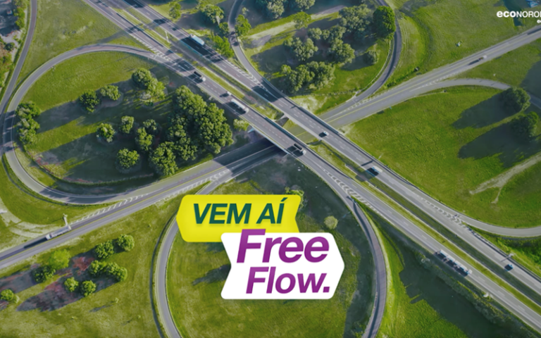 Campanha Educativa da EcoNoroeste sobre sistema Free Flow