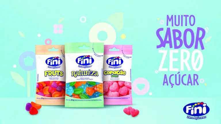 Fini apresenta nova linha Zero Açúcares com sabores exclusivos