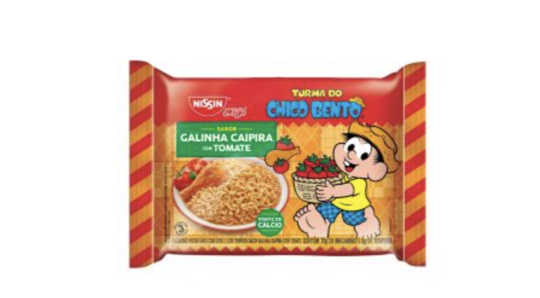 Nissin lança macarrão sabor Galinha Caipira com Tomate