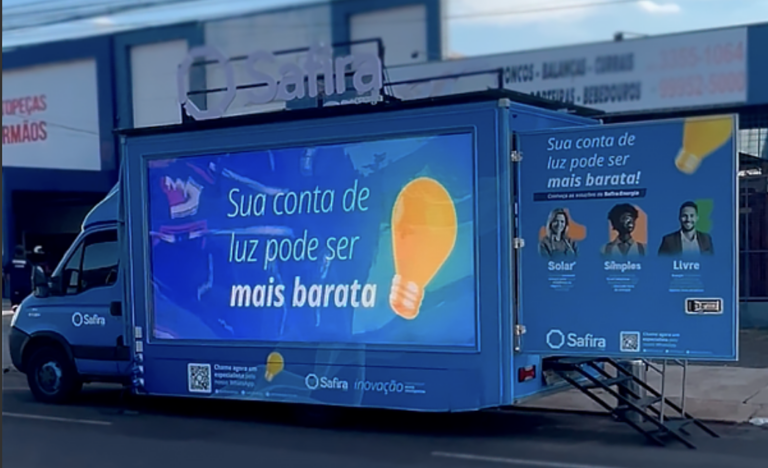 Safira Energia investe em marketing regional