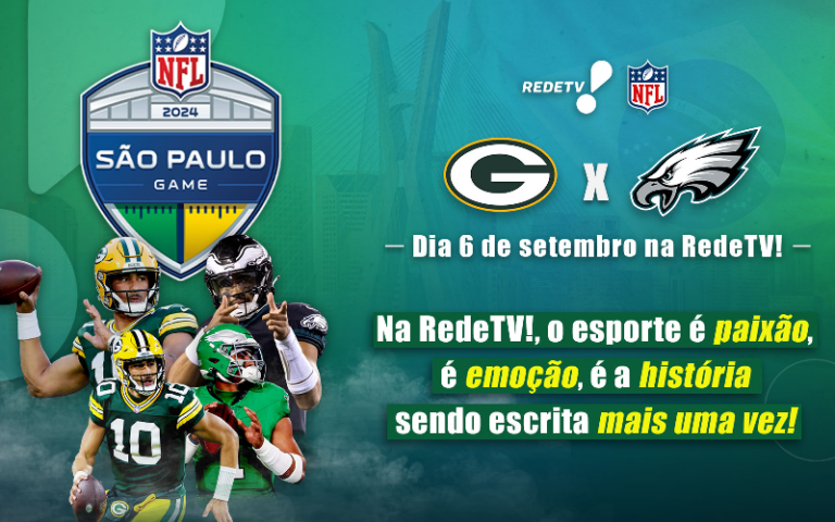 RedeTV! celebra sucesso da parceria com a NFL