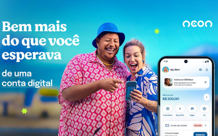 Neon lança campanha para anunciar novo app