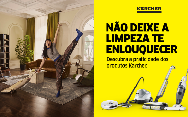 Kärcher propõe fim à loucura da limpeza em nova campanha