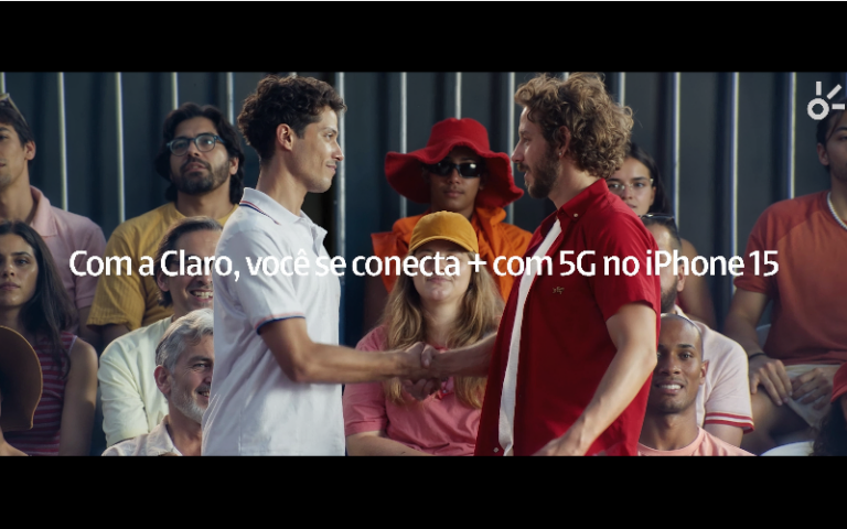 Claro mostra o poder do iPhone 15 com o seu 5G