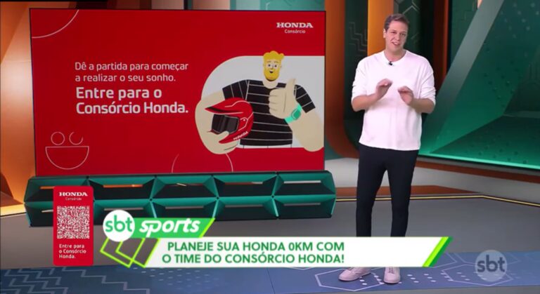 Consórcio Honda lança ação publicitária em programas esportivos