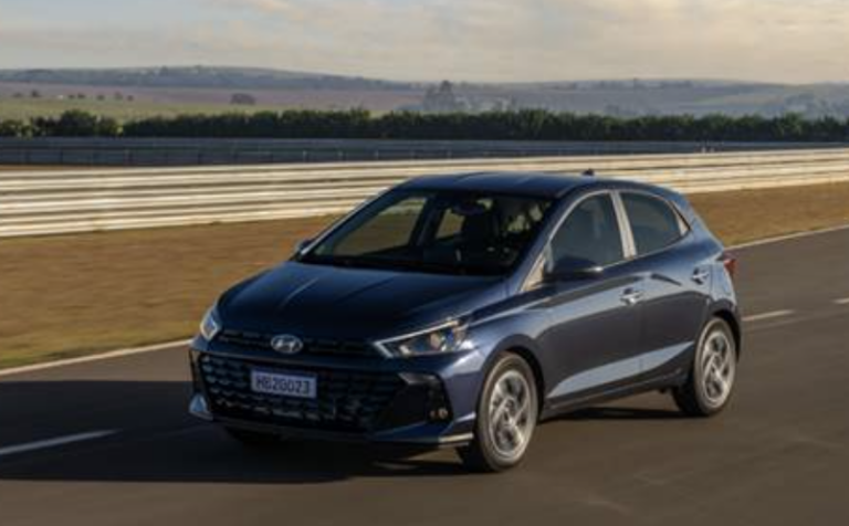 Hyundai HB20 foi o veículo mais vendido do Brasil em junho