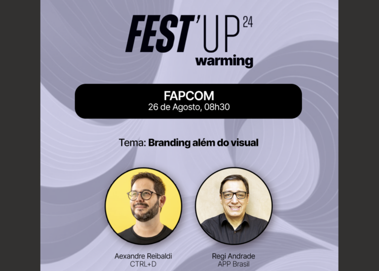 FAPCOM recebe Alexandre Reibaldi no FEST’UP Warming