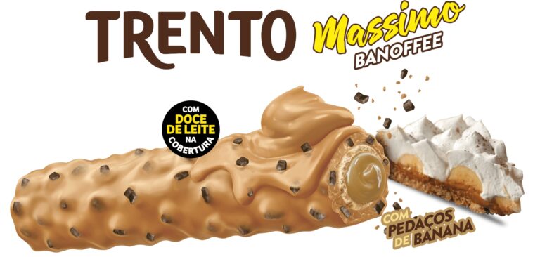 Trento Massimo lança sabor banoffee