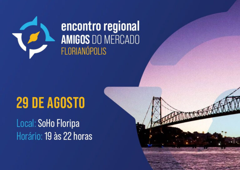 Encontro Regional Amigos do Mercado pela primeira vez em Santa Catarina.