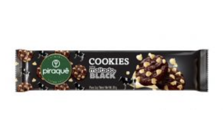 Piraquê amplia portfólio e apresenta Cookies Maltado Black