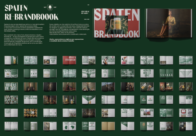 GUT Design e GUT São Paulo criam Brandbook de Spaten