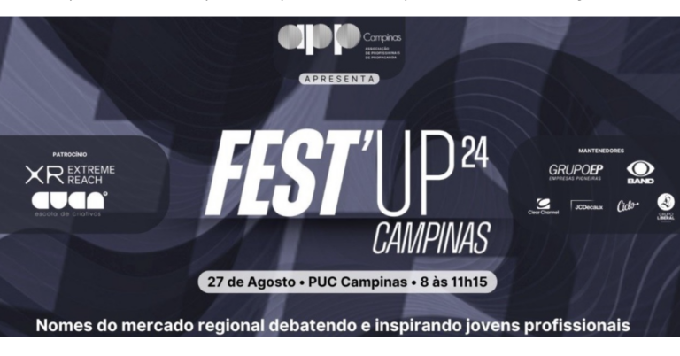 APP divulga programação completa do Fest’Up Campinas 2024