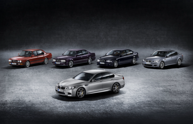 BMW comemora 40 anos do BMW M5