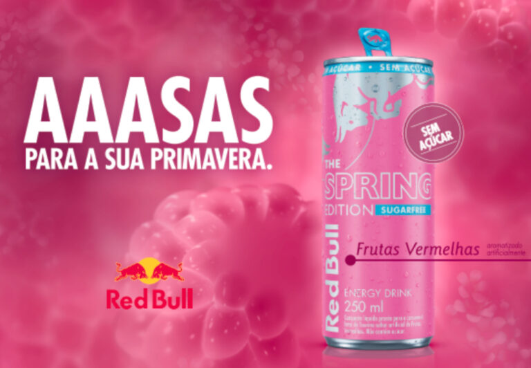 Red Bull lança Spring Edition Frutas Vermelhas Sugarfree