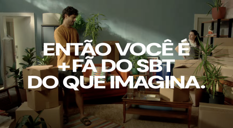 Campanha de lançamento do ‘+SBT’ explora humor e nostalgia