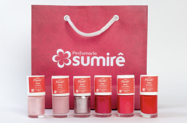 Sumirê disponibiliza a coleção de esmaltes Muah! Rosas