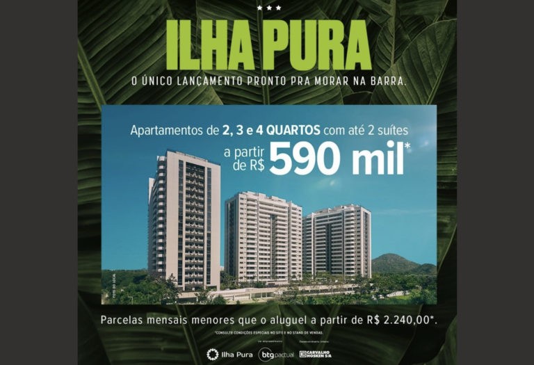 Wide assume a campanha de performance da Ilha Pura