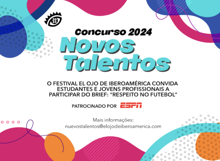 El Ojo anuncia abertura das inscrições do “Novos Talentos 2024” 