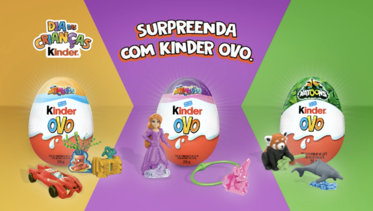 Kinder lança uma campanha 360º exclusiva para o Dia das Crianças.