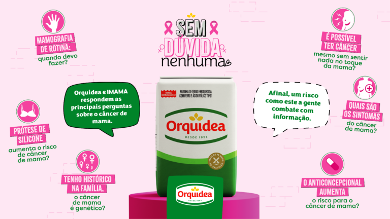 Orquídea Alimentos e Imama apresentam “Sem Dúvida Nenhuma”