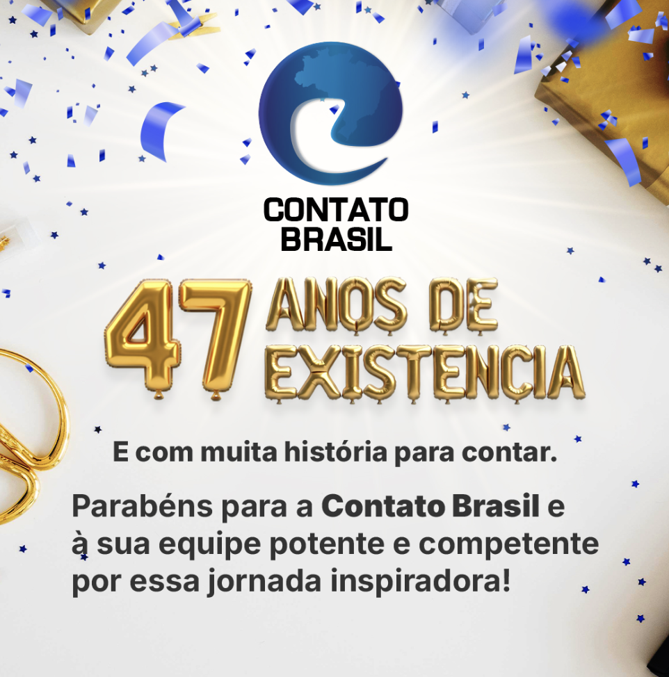 Contato Brasil completa 47 anos!