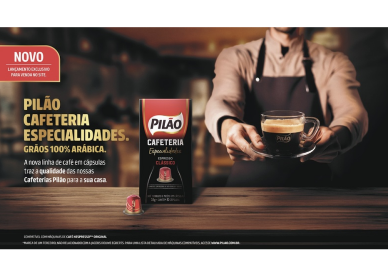 Café Pilão lança edição de cápsulas Pilão Cafeteria Especialidades