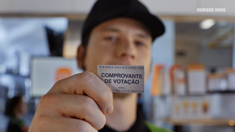 Burger King vai comprar o seu voto nessa eleição