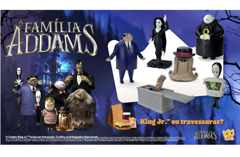 Burger King celebra o Halloween com A Família Addams