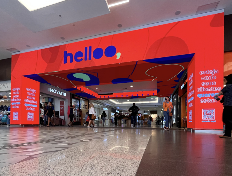 helloo expande seu portfólio com novo túnel de LED no Plaza Shopping Niterói