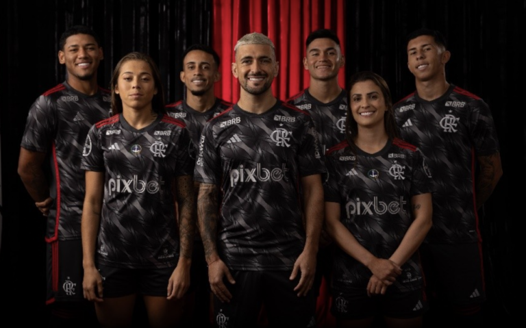 adidas e Flamengo apresentam terceira camisa para temporada 24/25