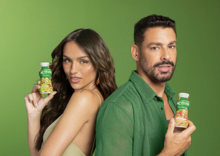 Rafa Kalimann e Cauã Reymond assinam os novos sabores de Activia