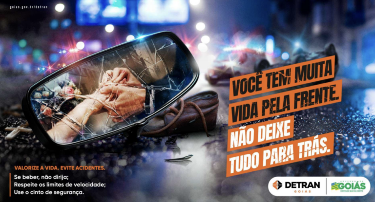 Mene Portella Publicidade cria campanha de impacto para o Detran de Goiás