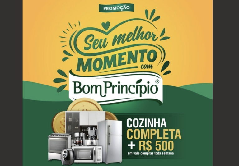 Bom Princípio Alimentos lança campanha com sorteios semanais