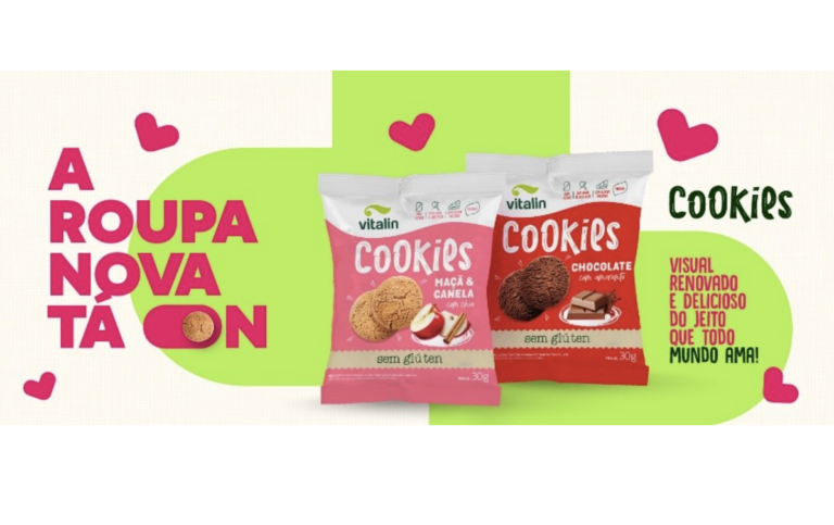 Vitalin apresenta novas embalagens da linha Cookies