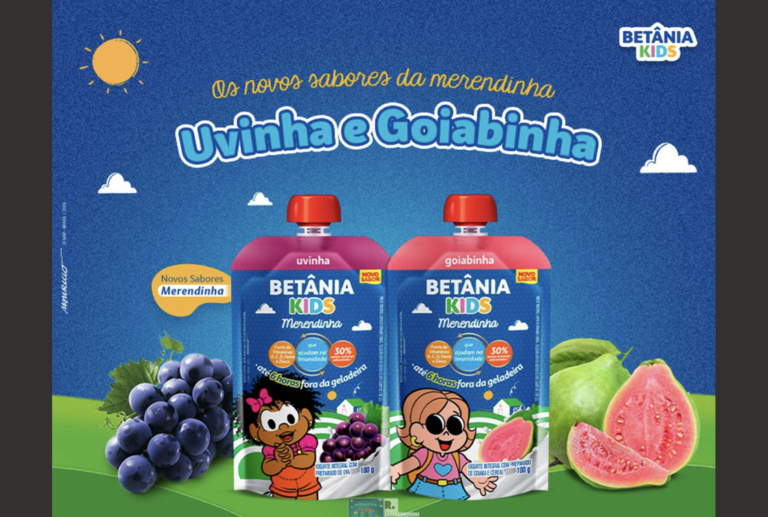 Betânia Kids expande sua linha de iogurtes Merendinha