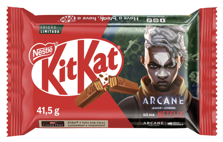 KITKAT lança embalagens  inspiradas em Arcane