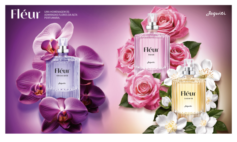 Jequiti apresenta Fléur, sua nova linha de fragrâncias