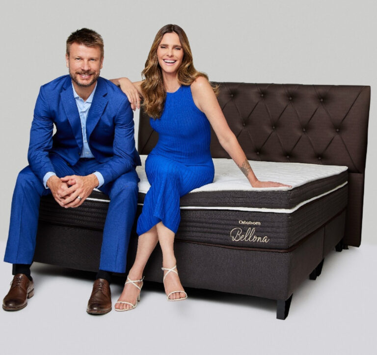 Rodrigo Hilbert e Fernanda Lima estrelam a campanha de Black Friday da Ortobom